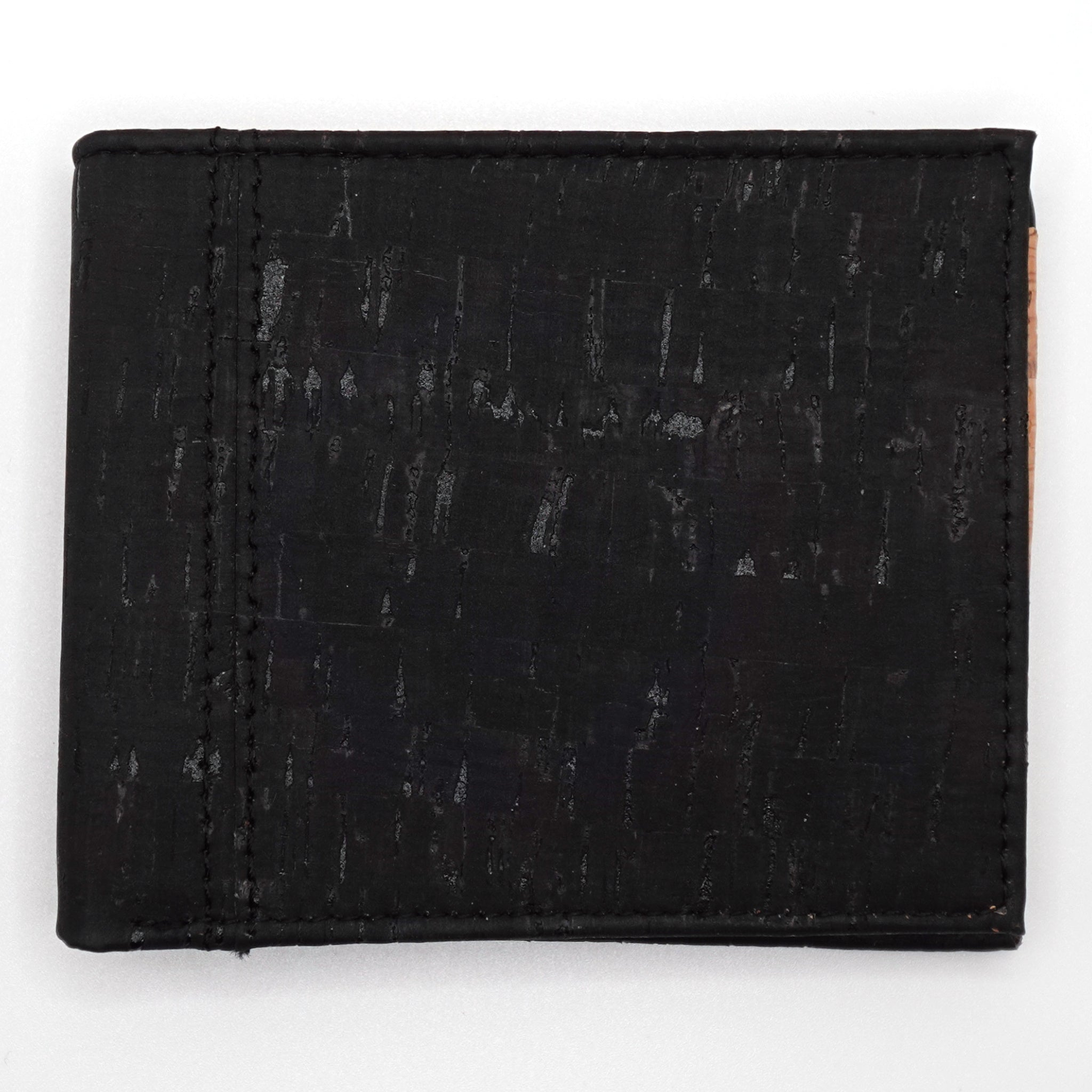 Cork Bifold Wallet with Coin Pocket