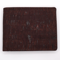 Cork Bifold Wallet with ID Window and Coin Pocket