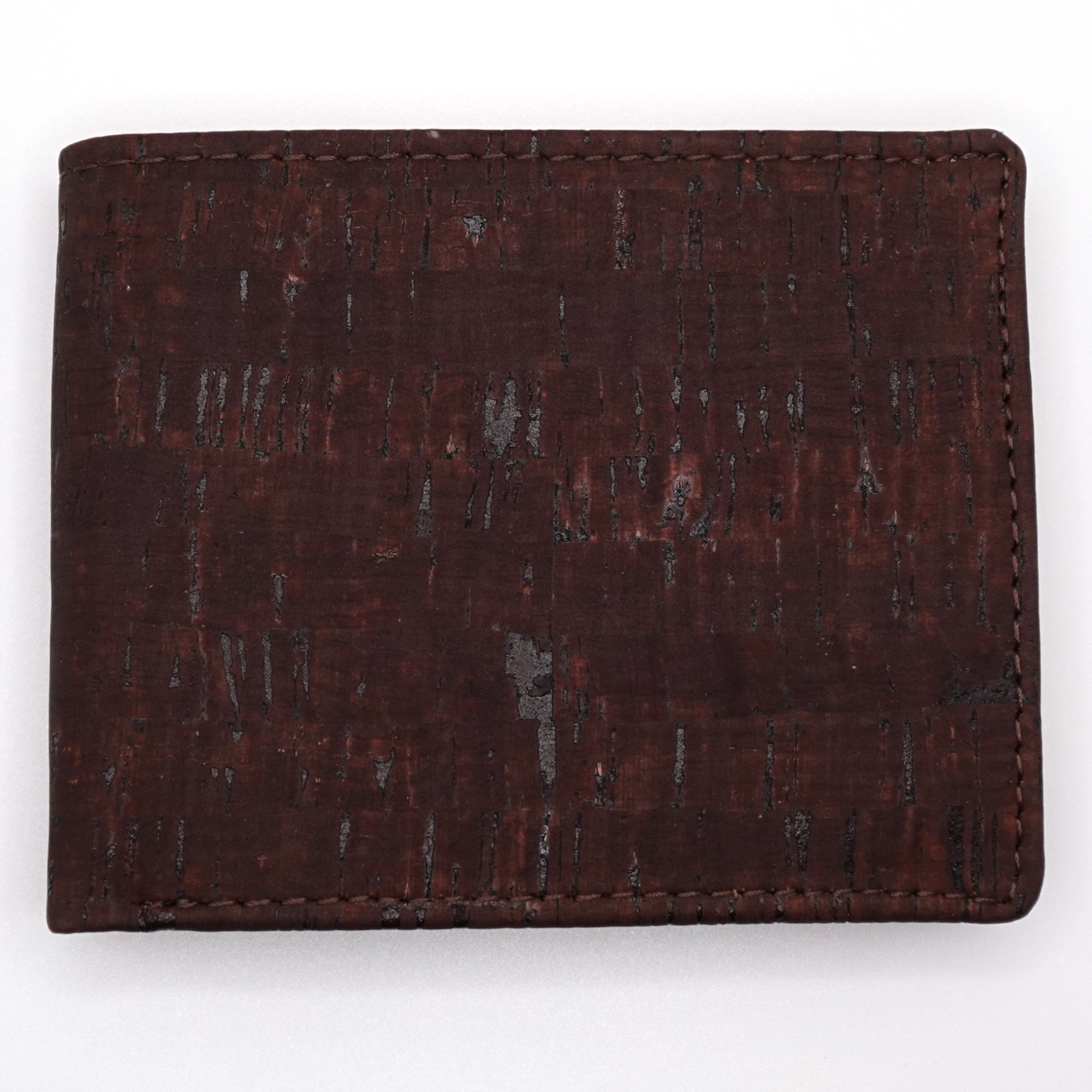 Cork Bifold Wallet with ID Window and Coin Pocket