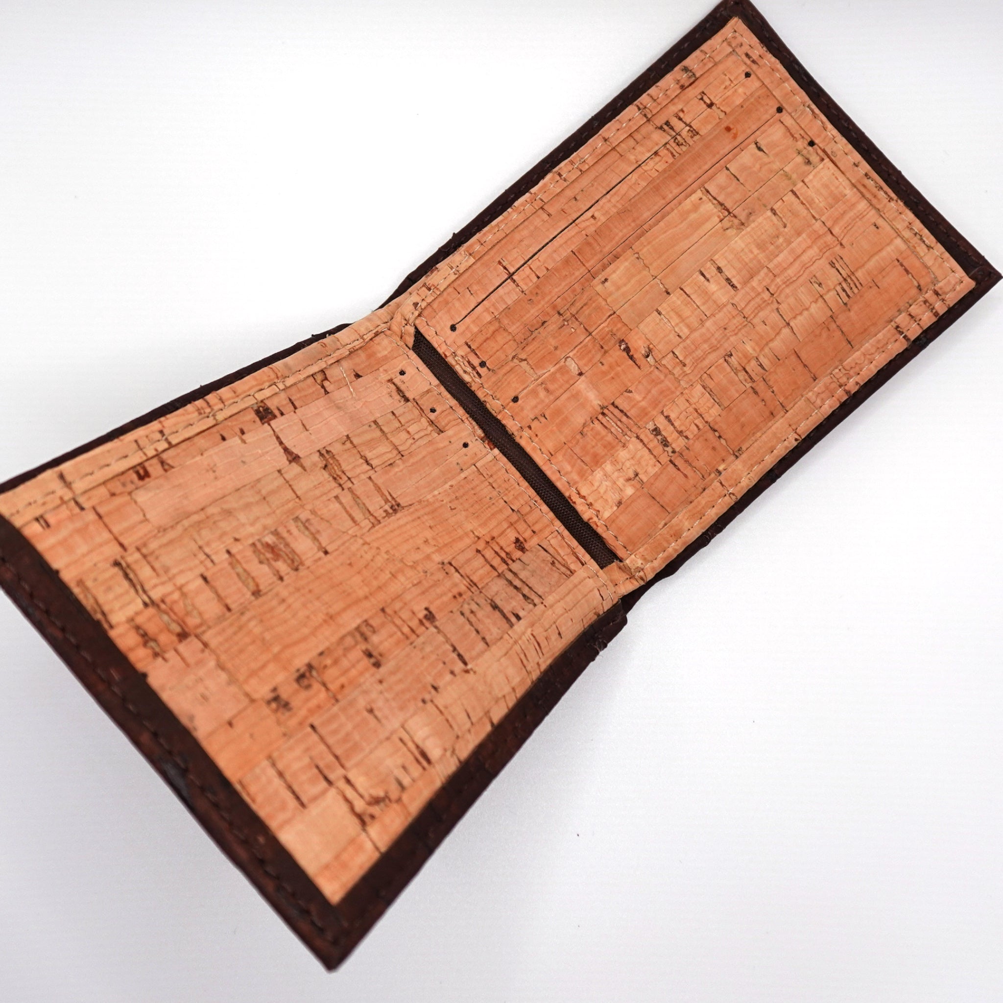 Cork Bifold Wallet with Coin Pocket