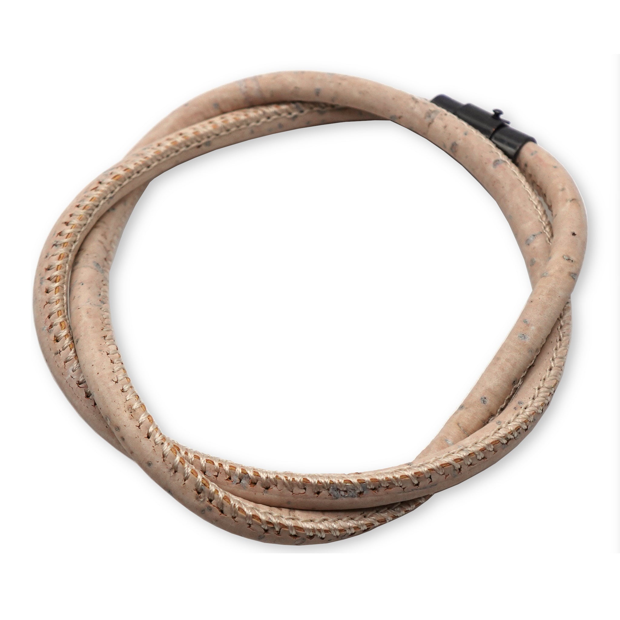 Soft White Cork Bracelet | Handcrafted in the UK